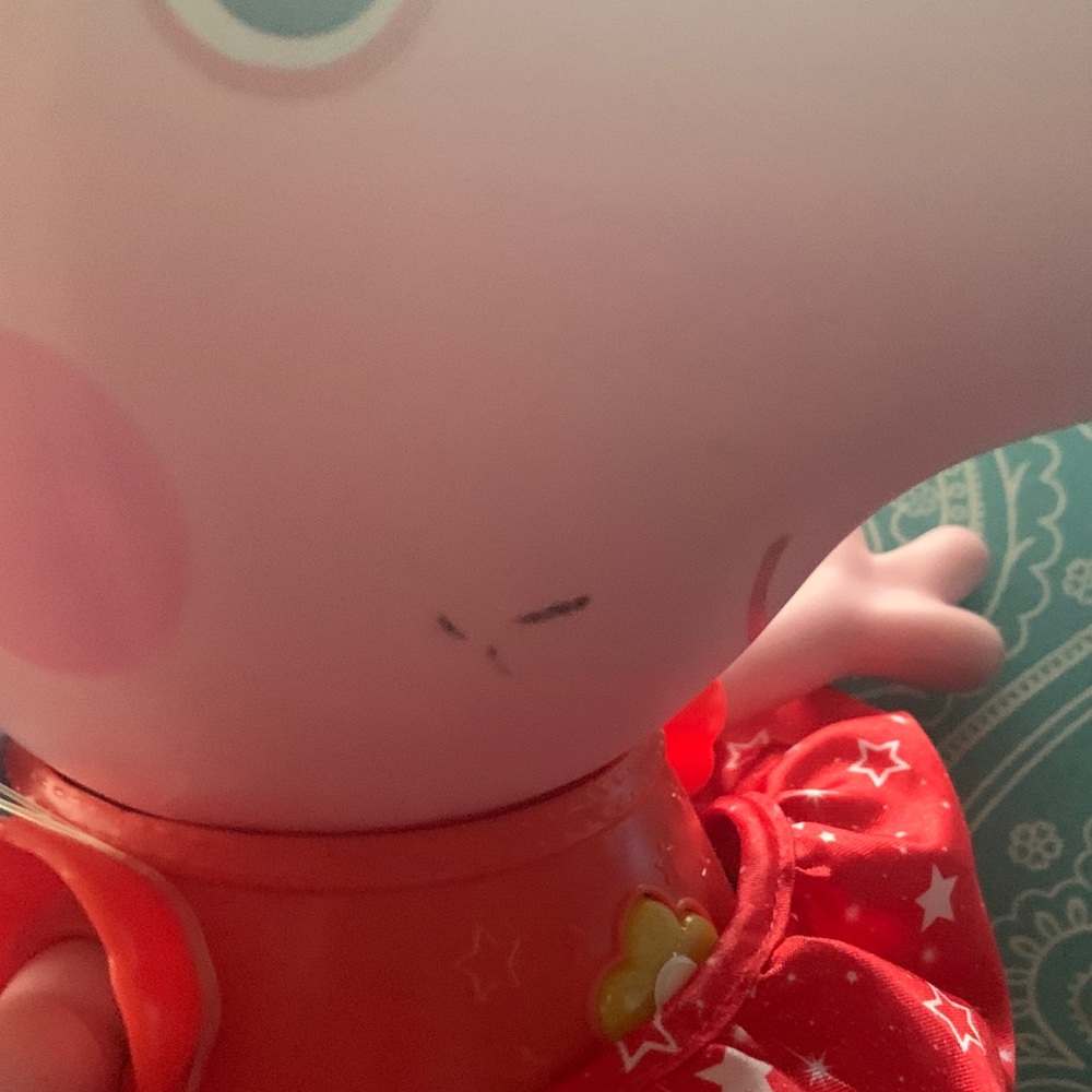 Peppa Pig Red Dress Toy Figure - Picture 8 of 12